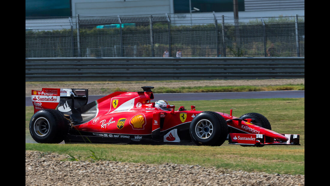 Sebastian Vettel - Pirelli 2017 Reifen-Test - Fiorano - 1. August 2016