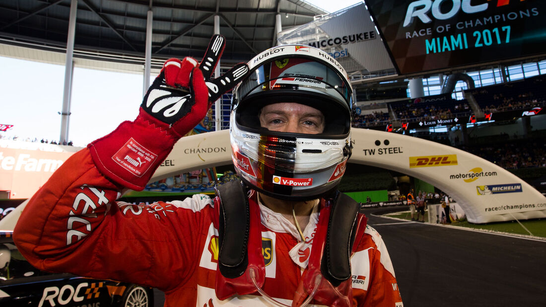 Sebastian Vettel - Race of Champions 2017 - Miami 