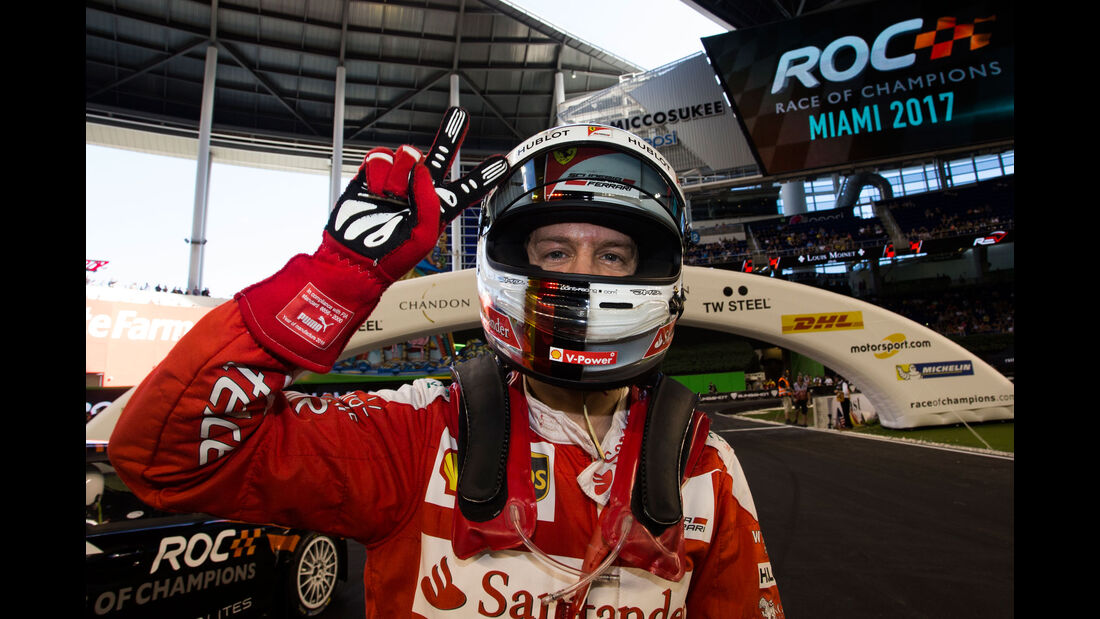 Sebastian Vettel - Race of Champions 2017 - Miami 