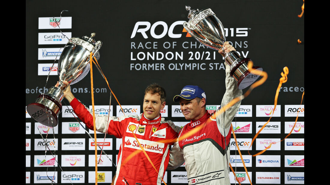 Sebastian Vettel - Race of Champions - London - 2015