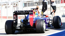 Sebastian Vettel - Red Bull - Formel 1 - Bahrain - Test - 2. März 2014