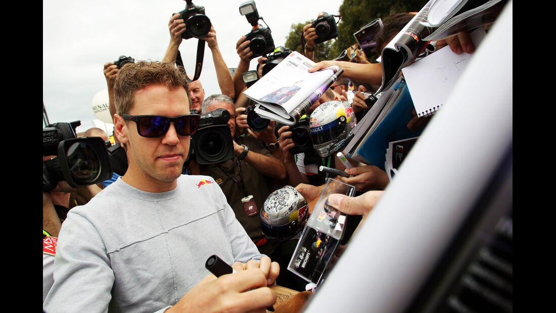 Sebastian Vettel - Red Bull - Formel 1 - GP Australien - 14. März 2013