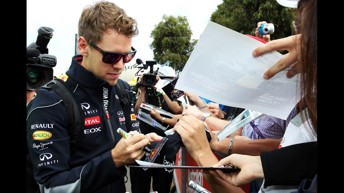 Sebastian Vettel - Red Bull - Formel 1 - GP Australien - 16. März 2013