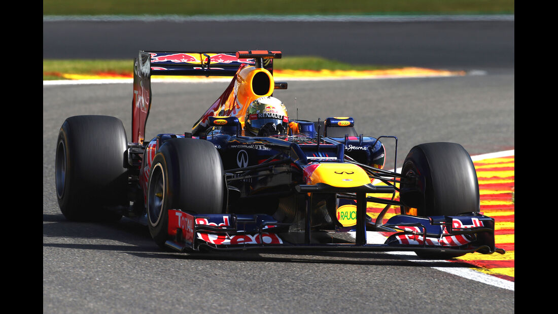 Sebastian Vettel - Red Bull - Formel 1 - GP Belgien - Spa-Francorchamps - 1. September 2012