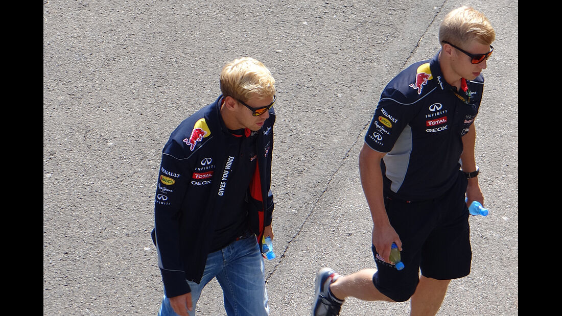 Sebastian Vettel - Red Bull - Formel 1 - GP Belgien - Spa-Francorchamps - 22. August 2013
