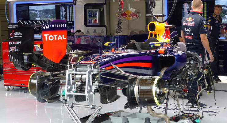 Sebastian Vettel - Red Bull - Formel 1 - GP Belgien - Spa-Francorchamps - 22. August 2014