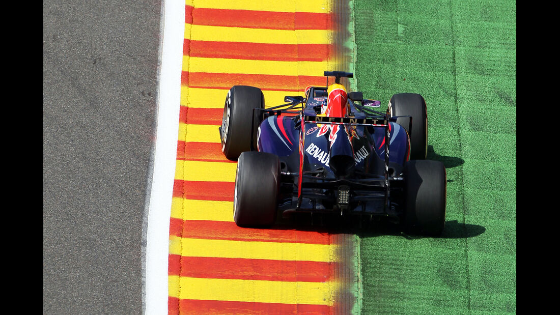 Sebastian Vettel - Red Bull - Formel 1 - GP Belgien - Spa-Francorchamps - 23. August 2013