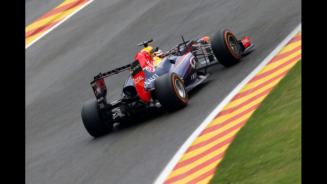 Sebastian Vettel - Red Bull - Formel 1 - GP Belgien - Spa Francorchamps - 23. August 2013