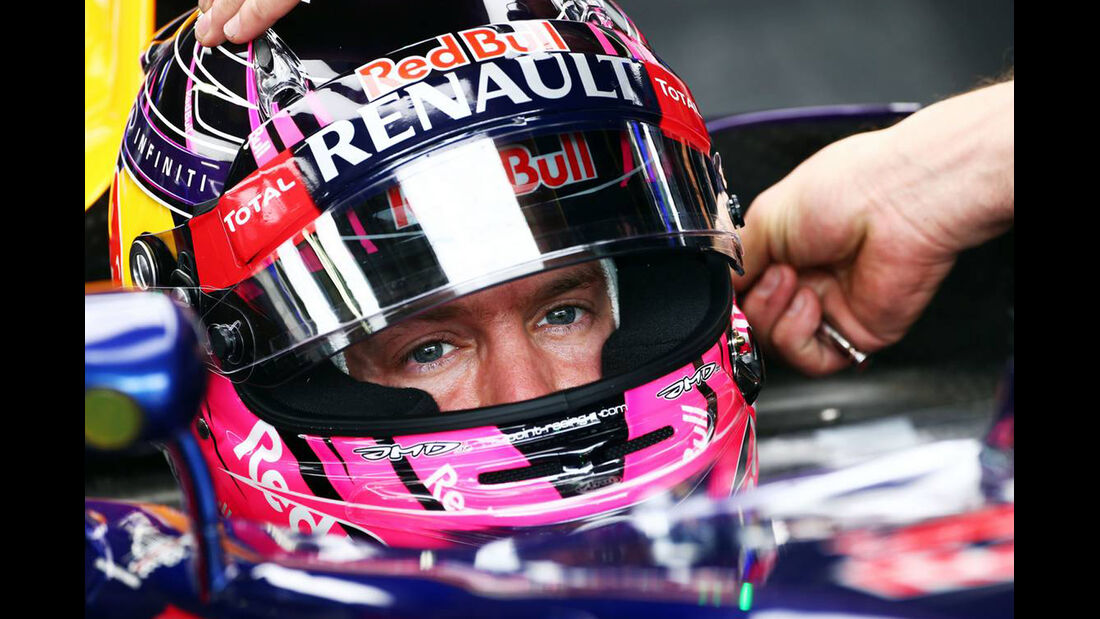 Sebastian Vettel - Red Bull - Formel 1 - GP Brasilien- 7. November 2014