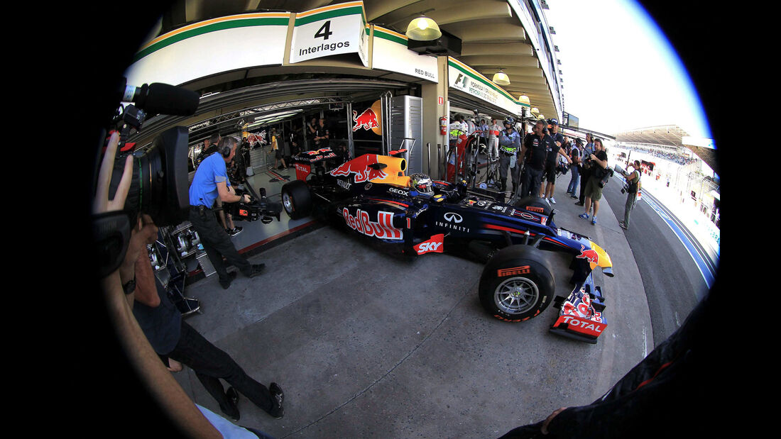 Sebastian Vettel - Red Bull - Formel 1 - GP Brasilien - Sao Paulo - 23. November 2012