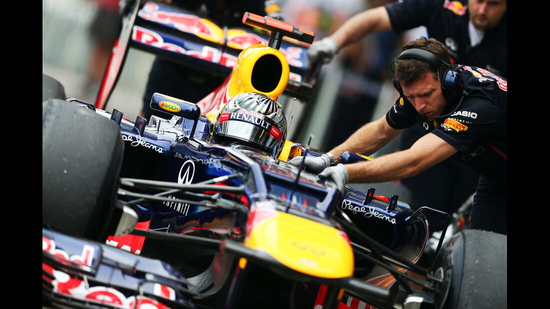 Sebastian Vettel - Red Bull - Formel 1 - GP Brasilien - Sao Paulo - 24. November 2012