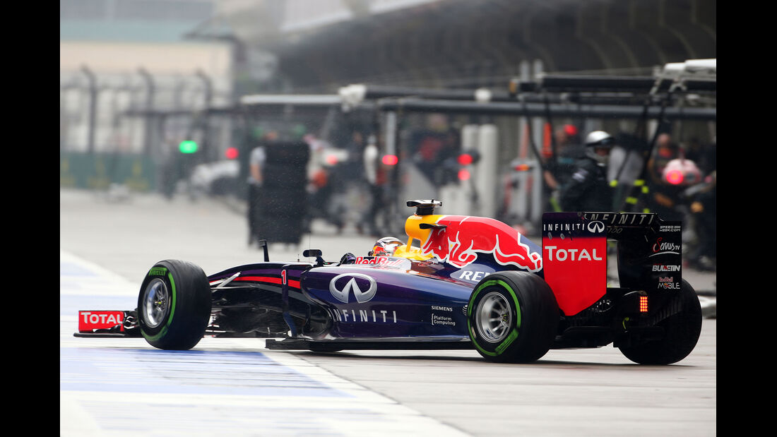 Sebastian Vettel - Red Bull - Formel 1 - GP China - Shanghai - 19. April 2014