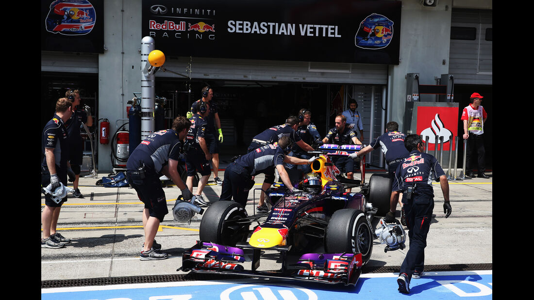 Sebastian Vettel - Red Bull - Formel 1 - GP Deutschland - 6. Juli 2013