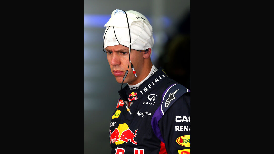 Sebastian Vettel - Red Bull - Formel 1 - GP Deutschland - Hockenheim - 18. Juli 2014