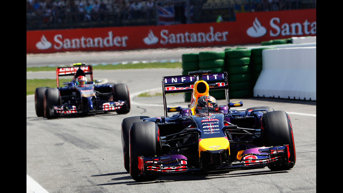 Sebastian Vettel - Red Bull - Formel 1 - GP Deutschland - Hockenheim - 19. Juli 2014