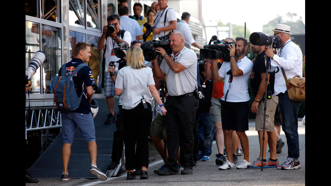 Sebastian Vettel - Red Bull - Formel 1 - GP Deutschland - Hockenheim - 19. Juli 2014