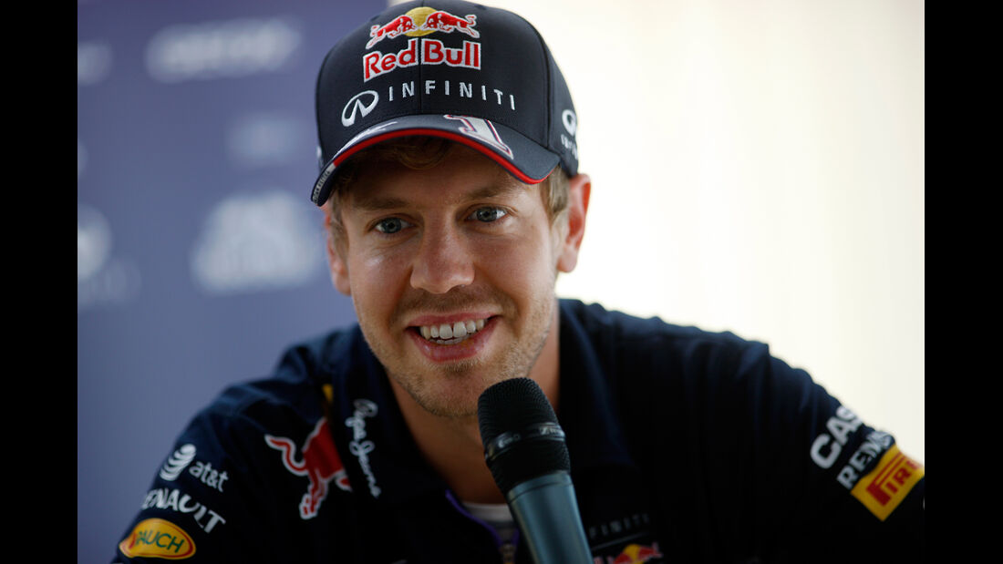 Sebastian Vettel - Red Bull - Formel 1 - GP England - Silverstone - 3. Juli 2014
