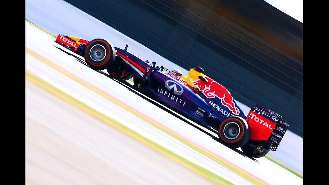 Sebastian Vettel - Red Bull - Formel 1 - GP England - Silverstone - 4. Juli 2014