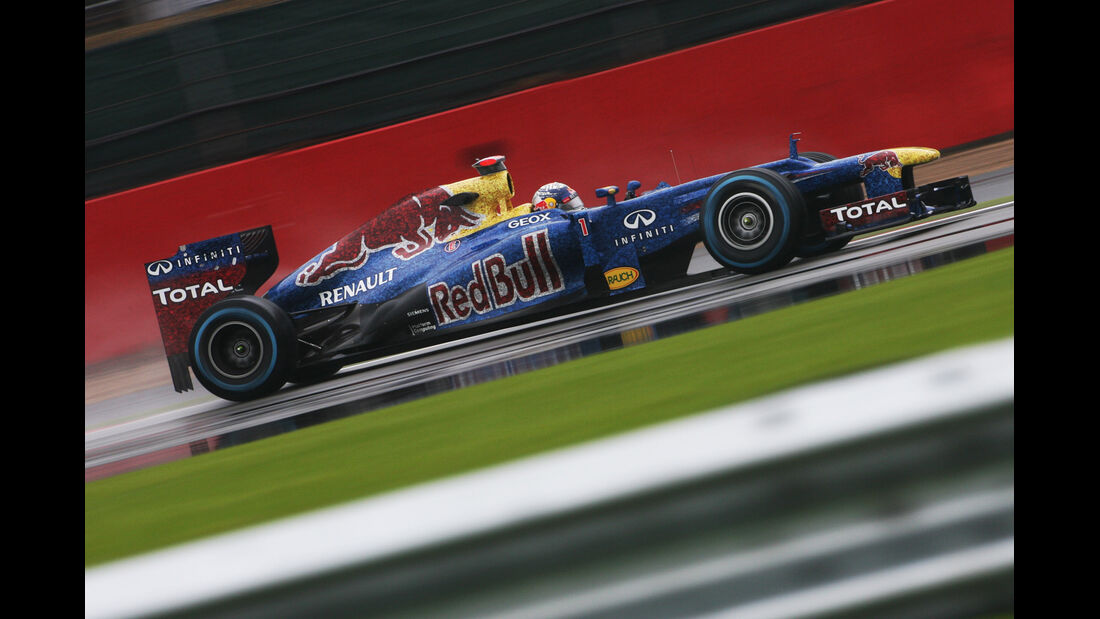 Sebastian Vettel - Red Bull - Formel 1 - GP England - Silverstone - 6. Juli 2012