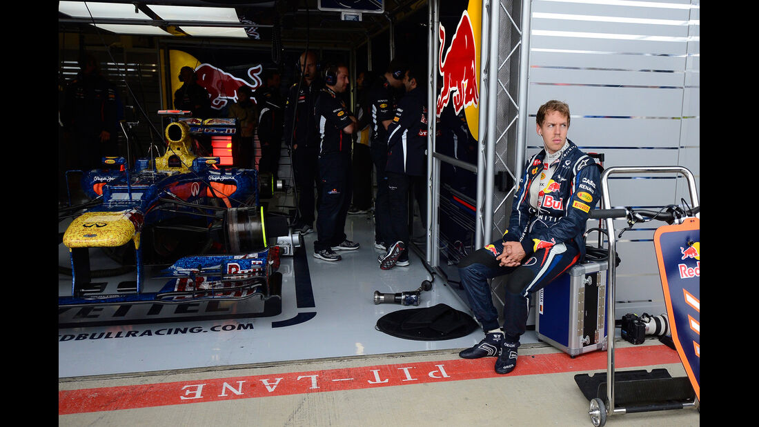 Sebastian Vettel - Red Bull - Formel 1 - GP England - Silverstone - 7. Juli 2012