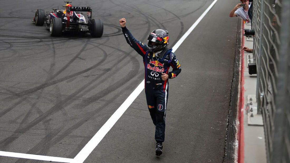 Sebastian Vettel Red Bull Formel 1 GP Indien 2013