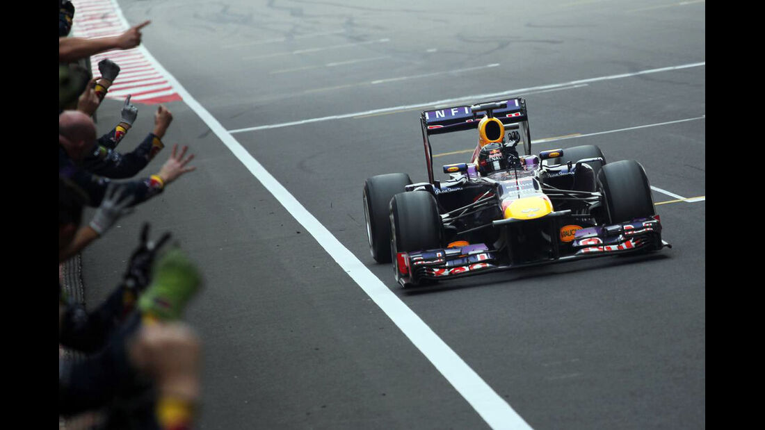 Sebastian Vettel Red Bull Formel 1 GP Indien 2013
