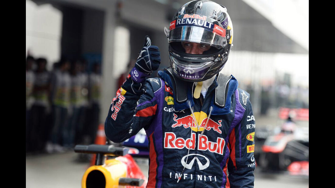Sebastian Vettel - Red Bull - Formel 1 - GP Indien - 26. Oktober 2013