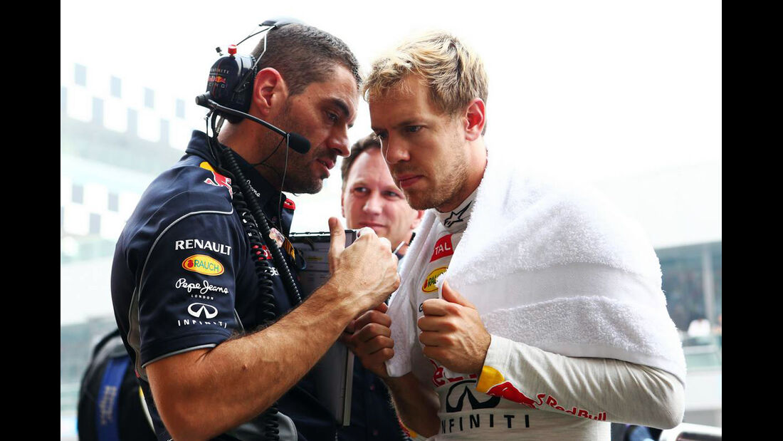 Sebastian Vettel - Red Bull - Formel 1 - GP Indien - 27. Oktober 2013