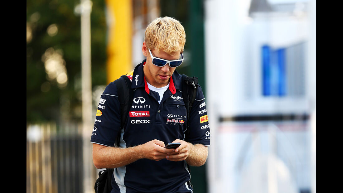 Sebastian Vettel - Red Bull - Formel 1 - GP Italien - 7. September 2013