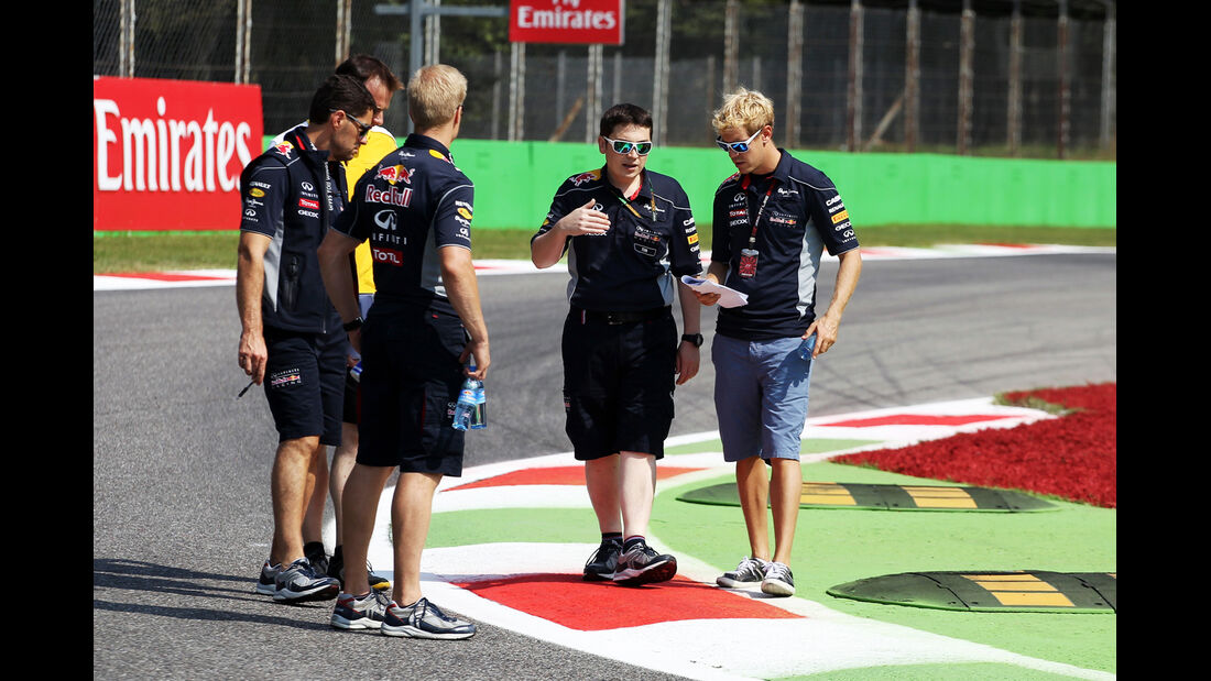 Sebastian Vettel - Red Bull - Formel 1 - GP Italien - Monza - 5. September 2013