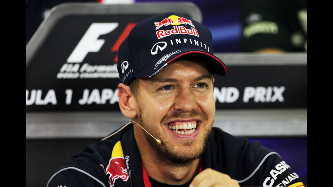 Sebastian Vettel - Red Bull - Formel 1 - GP Japan - 10. Oktober 2013