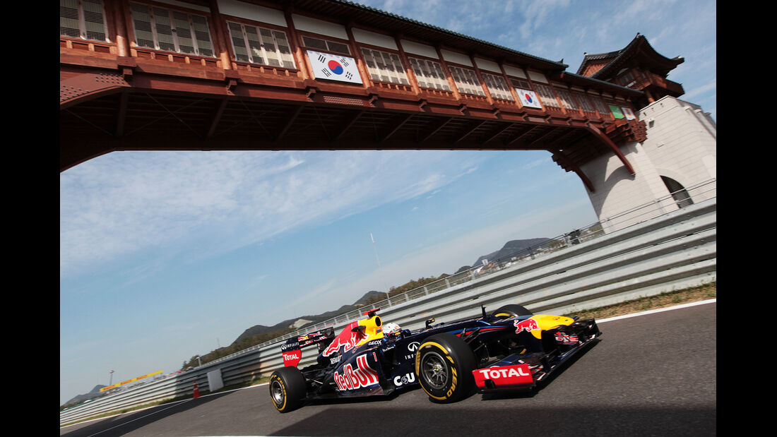 Sebastian Vettel - Red Bull - Formel 1 - GP Korea - 12. Oktober 2012