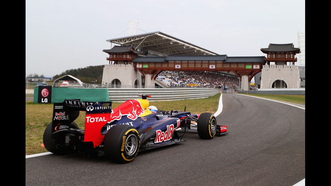 Sebastian Vettel - Red Bull - Formel 1 - GP Korea - 13. Oktober 2012