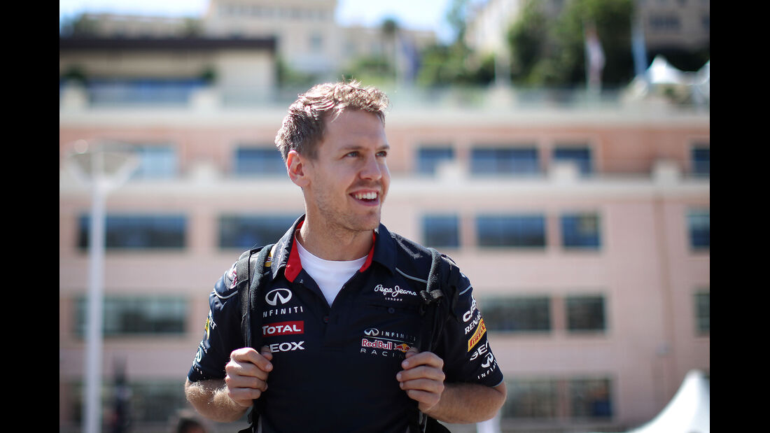 Sebastian Vettel - Red Bull - Formel 1 - GP Monaco - 22. Mai 2013
