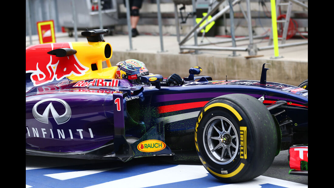 Sebastian Vettel - Red Bull - Formel 1 - GP Österreich - Spielberg - 20. Juni 2014