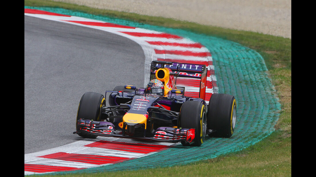 Sebastian Vettel - Red Bull - Formel 1 - GP Österreich - Spielberg - 21. Juni 2014