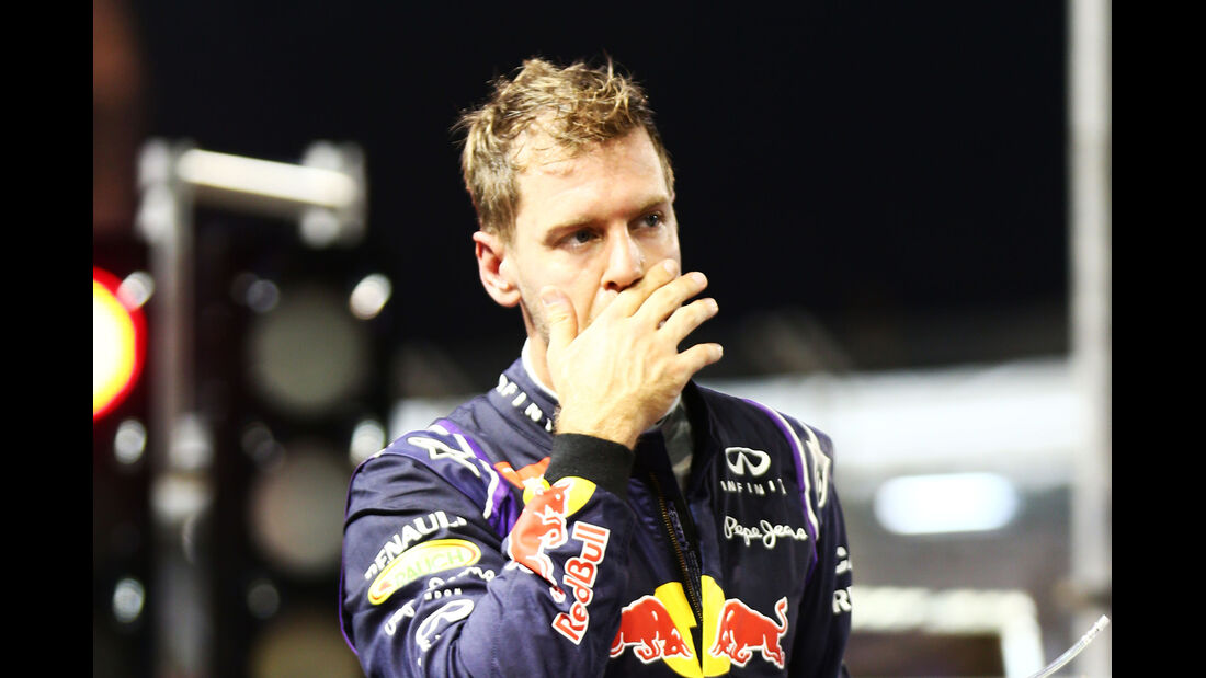 Sebastian Vettel - Red Bull - Formel 1 - GP Singapur - 19. September 2014
