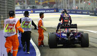 Sebastian Vettel - Red Bull - Formel 1 - GP Singapur - 19. September 2014