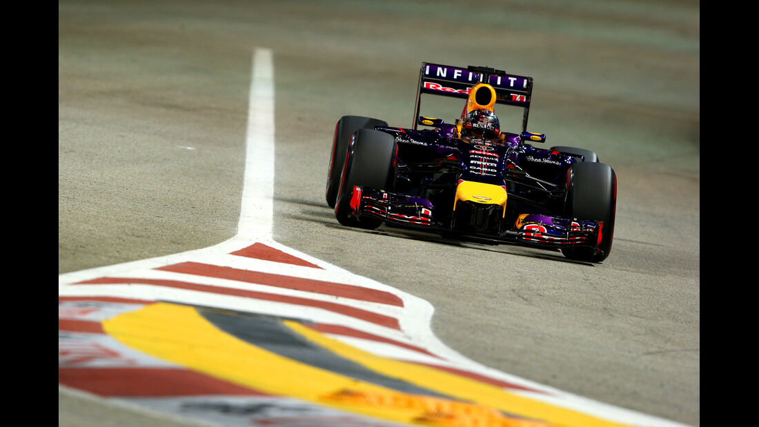 Sebastian Vettel - Red Bull - Formel 1 - GP Singapur - 20. September 2014