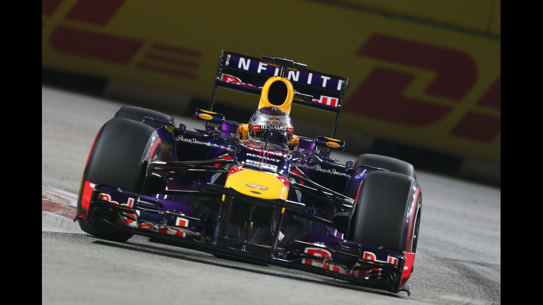 Sebastian Vettel - Red Bull - Formel 1 - GP Singapur - 21. September 2013