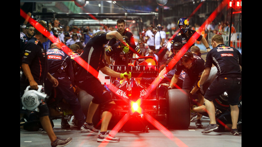 Sebastian Vettel - Red Bull - Formel 1 - GP Singapur - 22. September 2012