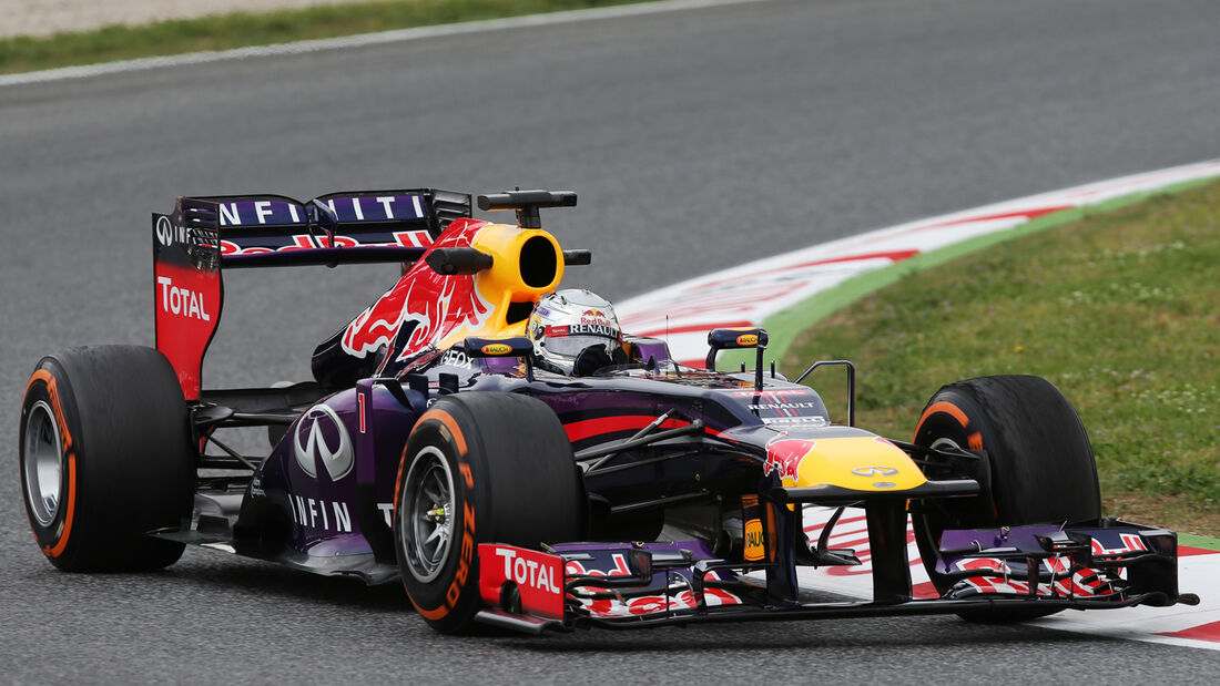 Sebastian Vettel - Red Bull - Formel 1 - GP Spanien - 10. Mai 2013