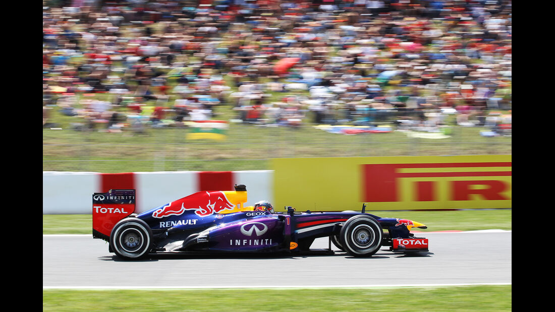 Sebastian Vettel - Red Bull - Formel 1 - GP Spanien - 11. Mai 2013