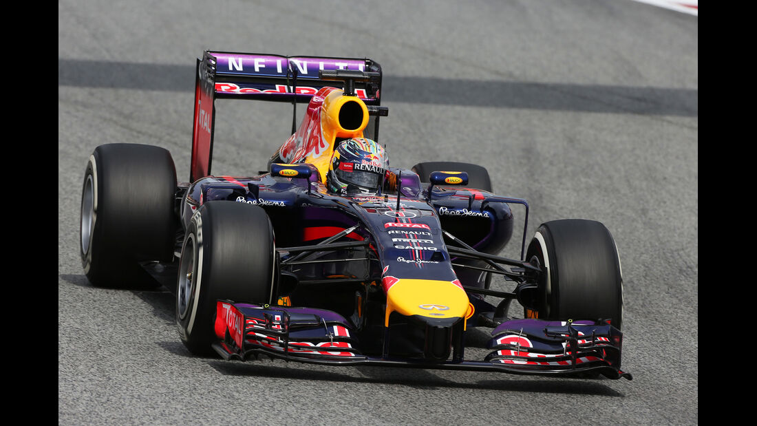 Sebastian Vettel - Red Bull - Formel 1 - GP Spanien - Barcelona - 10. Mai 2014