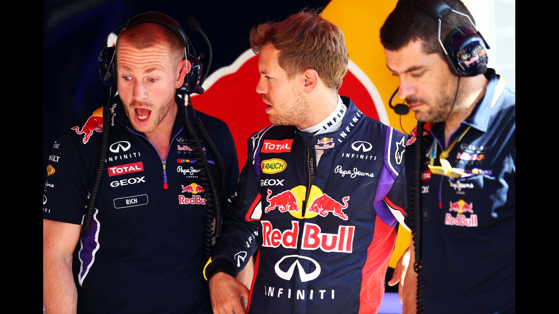 Sebastian Vettel - Red Bull - Formel 1 - GP Spanien - Barcelona - 9. Mai 2014