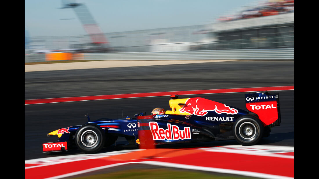 Sebastian Vettel - Red Bull - Formel 1 - GP USA - Austin - 17. November 2012