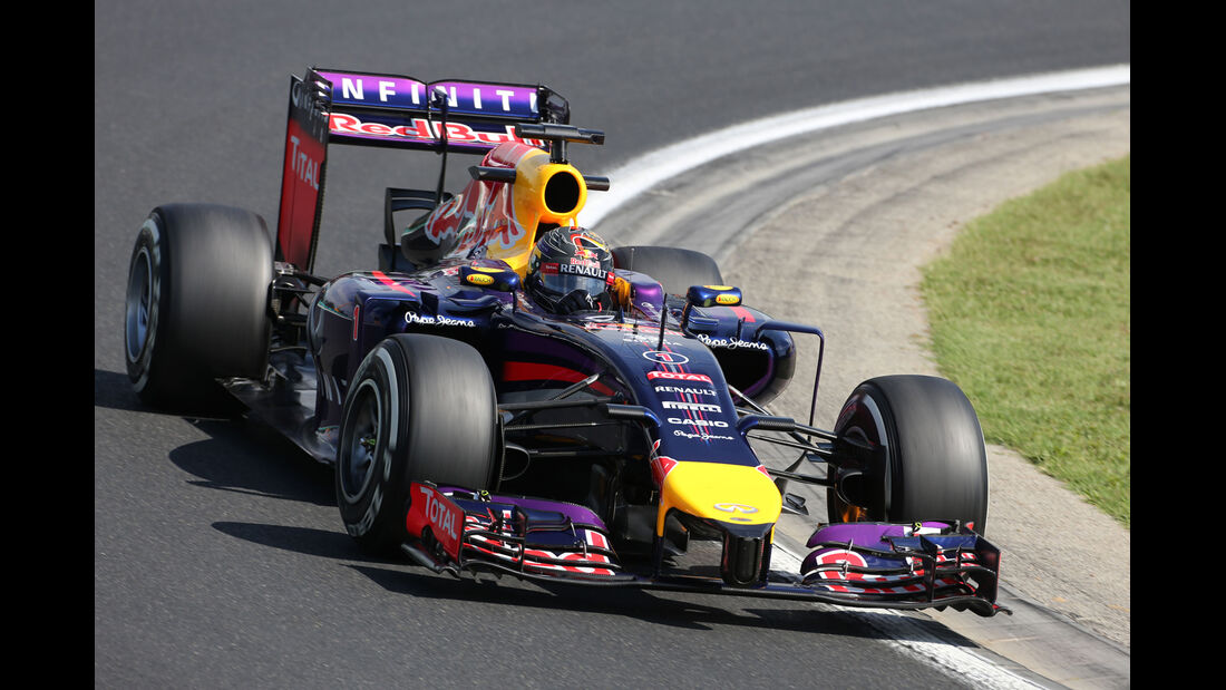 Sebastian Vettel - Red Bull - Formel 1 - GP Ungarn - 25. Juli 2014