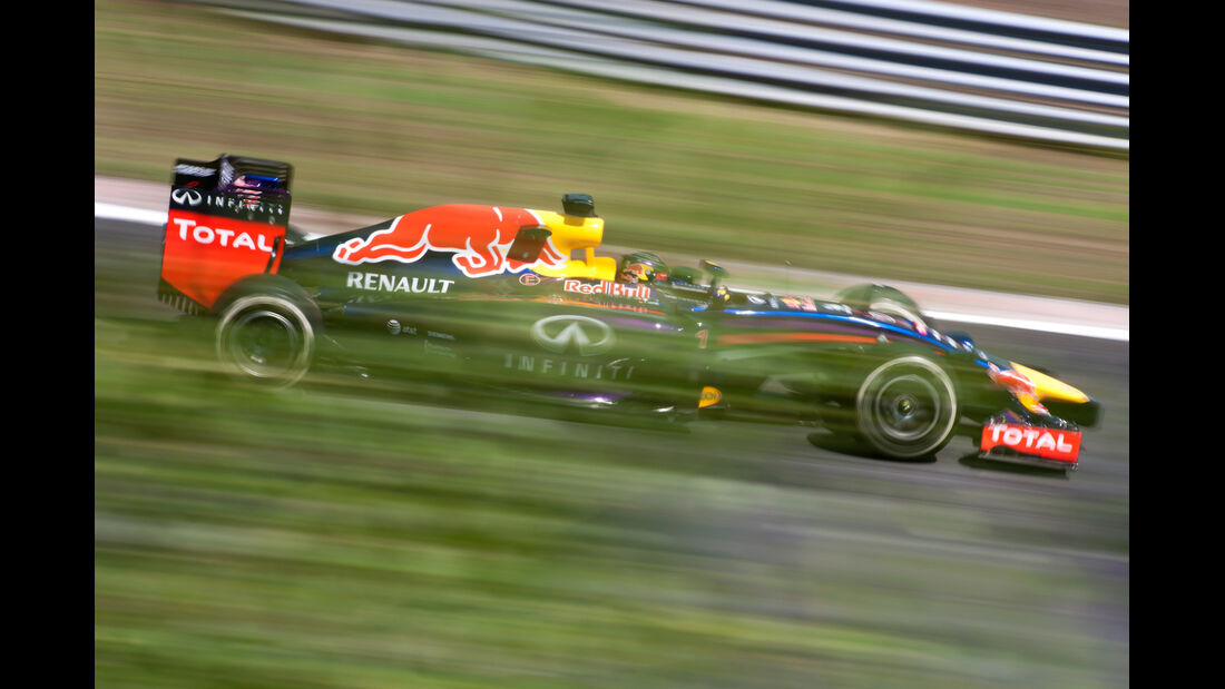 Sebastian Vettel - Red Bull - Formel 1 - GP Ungarn - 25. Juli 2014
