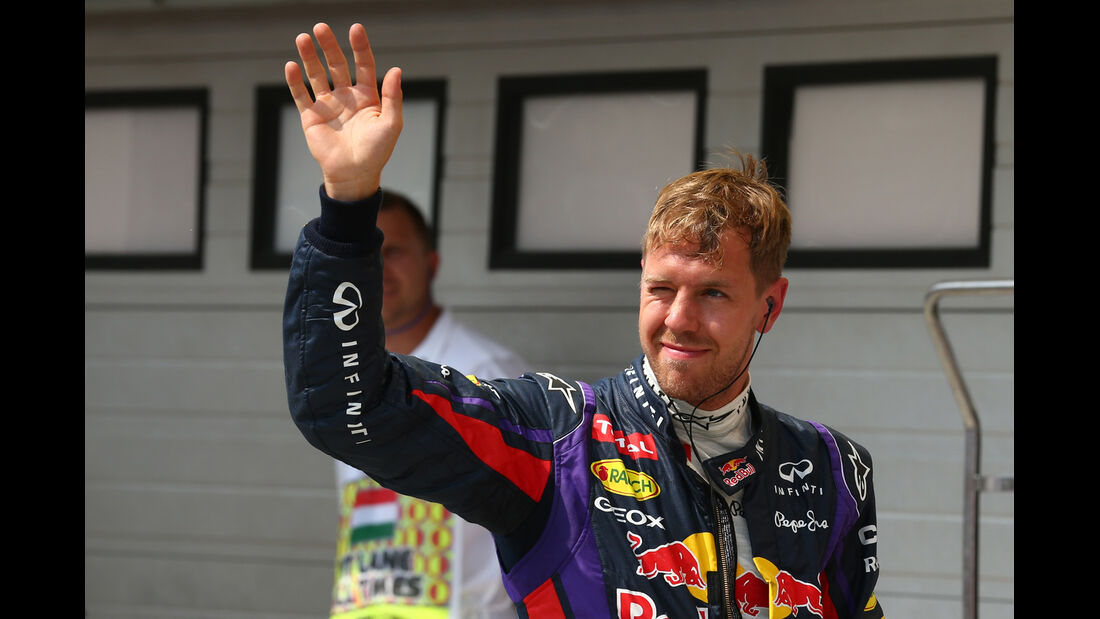 Sebastian Vettel - Red Bull - Formel 1 - GP Ungarn - 27. Juli 2013