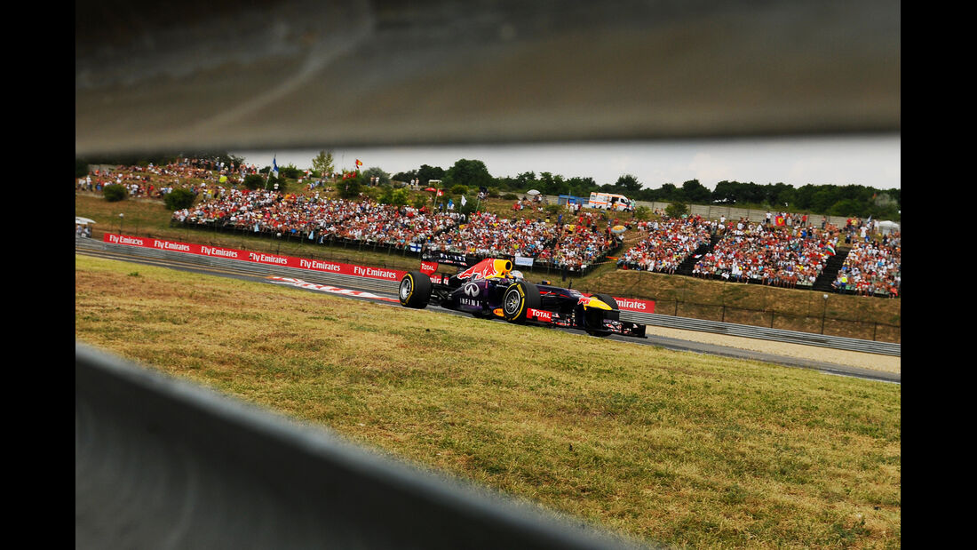 Sebastian Vettel - Red Bull - Formel 1 - GP Ungarn - 27. Juli 2013